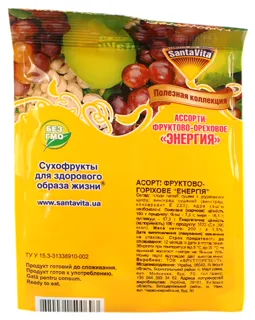 Santa Vita Energy Fruit and Nut Assortment 200g — photo 4