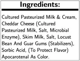 President Cheddar Sharp Cheese, 8 oz — photo 2