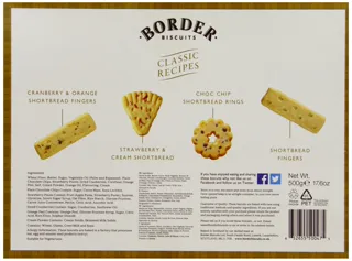 Border Biscuits Пісочне Вибір Прямокутник Box - 500 — фото 6
