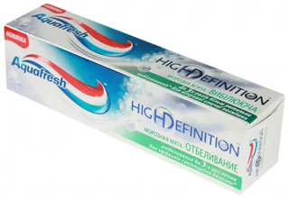 Aquafresh HighDefinition Frosty Mint Whitening Toothpaste 75ml — photo 4