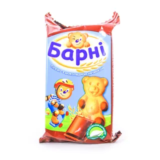 Barny Bear Biscuit with Chocolate Filling Flow Pack 30g — photo 2