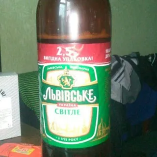 Lvovskoe 1715 Light Beer 4.5% Plastic Bottle 2.5L — photo 6