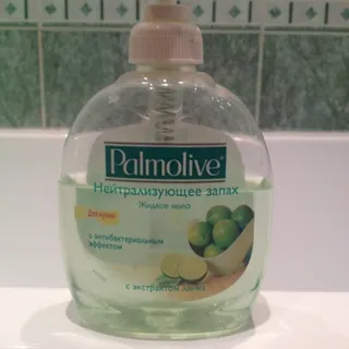 Palmolive liquid soap with lime extract antibacterial 300ml — photo 2