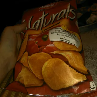 Lorenz Netcreals Potato Chips with Paprika 110g — photo 2
