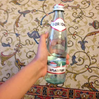 Borjomi Mineral Water Strongly Carbonated Glass Bottle 330ml — photo 3
