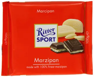 Ritter Sport Dark Chocolate with Marzipan Filling 100g — photo 8