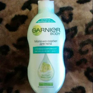Garnier Body Milk-Sorbet with Bifidocomplex and Grape Extract 250ml — photo 7