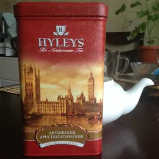 Hyleys English Aristocratic Black Tea Tin 125g — photo 7