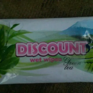Discount Green Tea Wet Wipes 15pcs 47g — photo 2