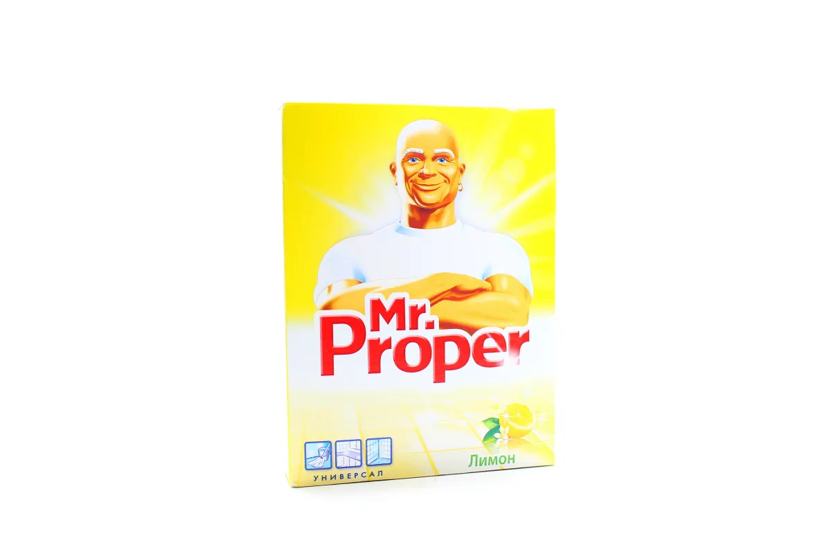 Порошок мийний Mr.proper універсальний з відбілювачем 400г