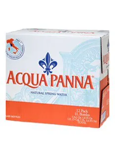 Acqua Panna Natural Mineral Water Glass Bottle 750ml / 25.36 fl.oz - Case of 15 — photo 2