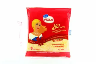 Cheese Viola Creamy Processed Slices 45% 150g — photo 3
