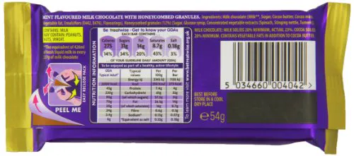 Cadbury Dairy Milk Mint Crisp