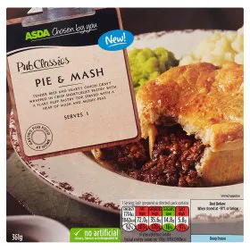 Asda Chosen By You Класичний пиріг з пюре