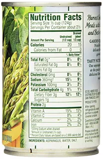 Del Monte, Harvest Choice, Asparagus Tips and Spears, 10.5oz Can (Pack of 6) — photo 8