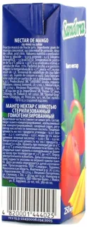 Sandora Mango Nectar with Pulp Sterilized Tetra Pak 250ml — photo 5