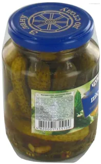 Chumak Pickles Premium Marinated Cucumbers 350g Glass Jar — photo 6