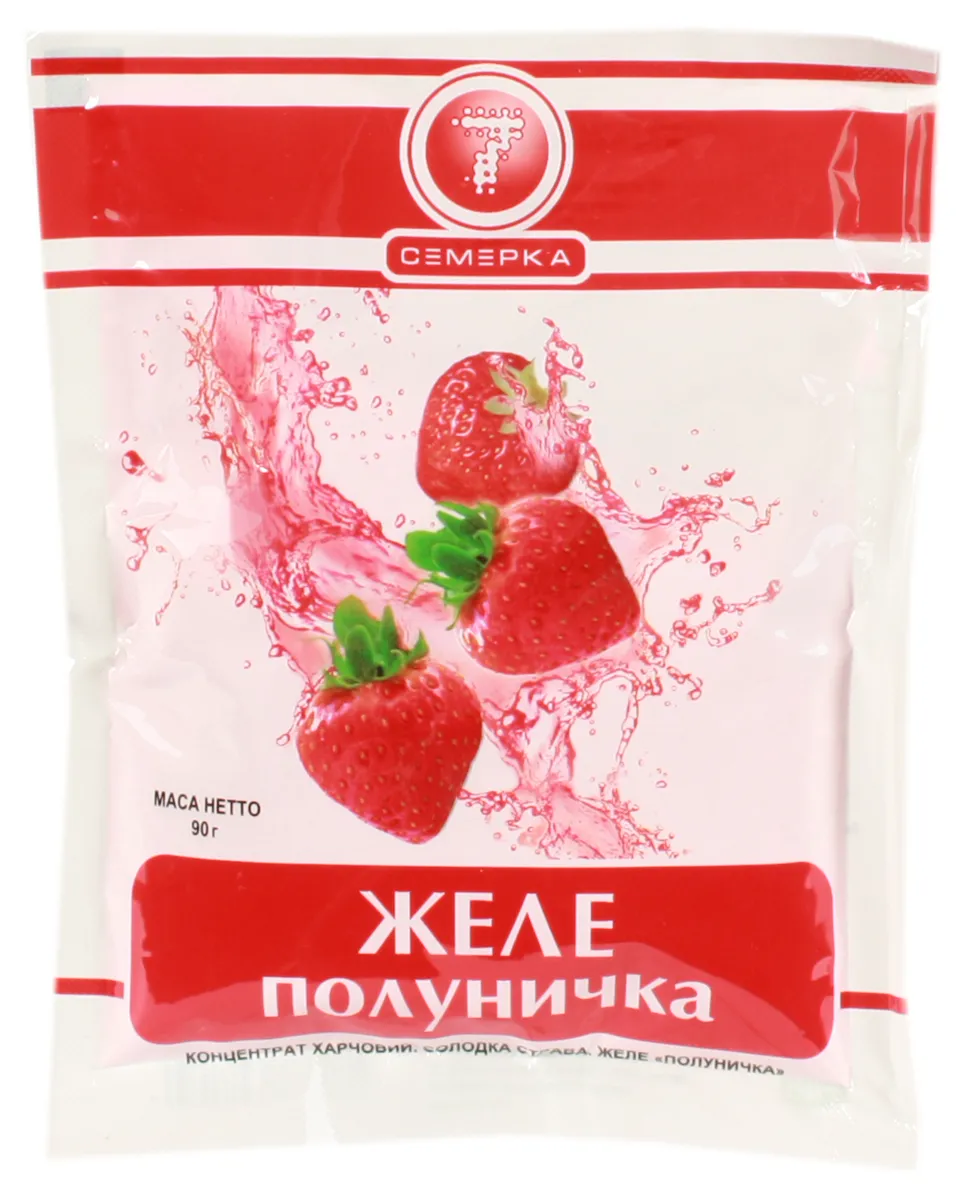 Semerka Jelly 90g pack Strawberry