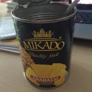 Canned Pineapple Pieces 580ml Tin — photo 7