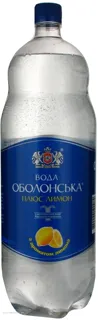 Obolon Obolonska Plus Lemon Strongly Carbonated Mineral Water 2L Plastic Bottle — photo 4
