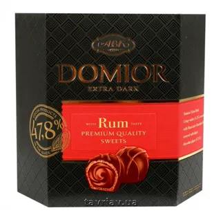 Domior Rum Flavor Candies in Box 420g Carton — photo 7