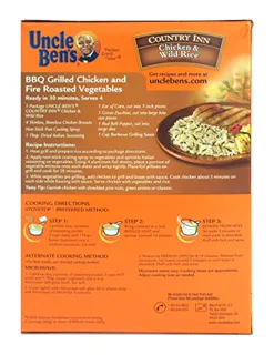 Country Inn Uncle Bens Rice Dishes Chicken & Wild Rice 6 oz Box (Pack 12) — photo 2