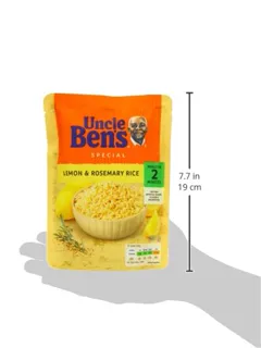 Uncle Bens Special Lemon and Rosemary Microwave Rice — photo 2