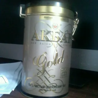 Чорний чай Gold (Gold) 225 г банка — фото 10