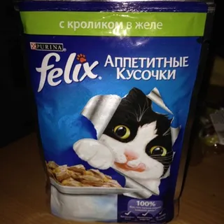 Felix Wet Cat Food Rabbit, 85 g — photo 4