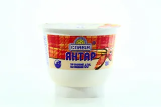 Slavia processed cheese amber 50% plastic cup 100g — photo 3