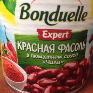 Bonduelle Red Beans in Spicy Chili Sauce Can 425g — photo 2