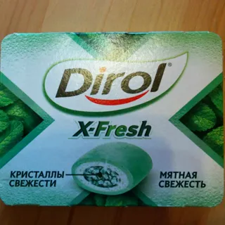 Dirol X-Fresh Mint Gum 18g — photo 5