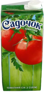Sadochok Tomato Juice Reconstituted Sterilized Tetra Pak 1000ml — photo 5