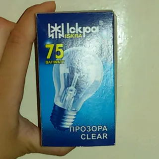 Iskra Lamp LZP A55 230V 75W E27 Clear — photo 4