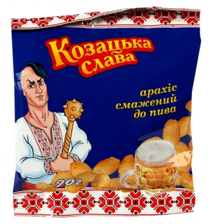 Kozatska Slava Roasted Peanuts for Beer 90g — photo 2