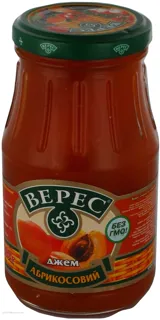 Veres Apricot Jam 400g Glass Jar — photo 3