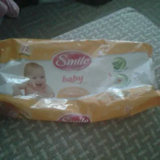 Baby Wet Wipes with Chamomile Extract and Aloe Juice 72 pcs — photo 3