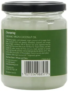 Clearspring Organic Virgin Coconut Oil 200g — photo 8