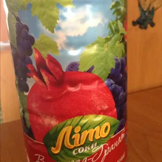 Lito Grape Pomegranate Nectar 0.9L — photo 6