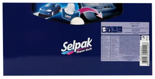 Selpak Standard Paper Napkins 21.5x21.5cm 50pcs — photo 8