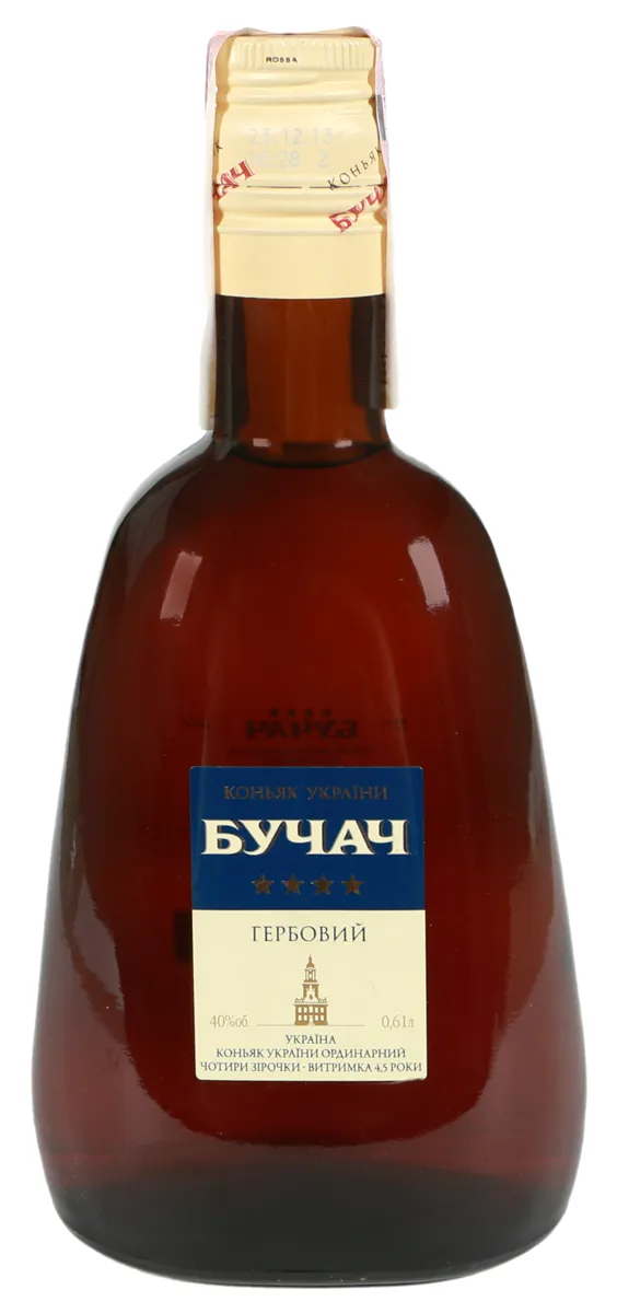 Buchach Gerbovyi Cognac 0.61 L 4.5 Years
