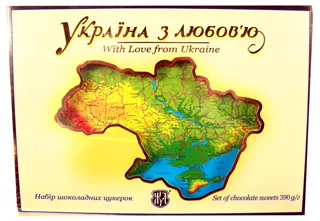 Zhytomyrski Lakomstva Ukraine Candies with Love 390g — photo 3