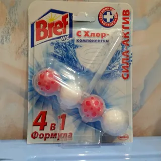 Bref Toilet Cleaner 4 in 1 Power Active 51g x10 — photo 2