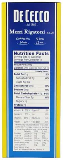 De Cecco Pasta, Mezzi Rigatoni, 16 oz (5 pack) — photo 2