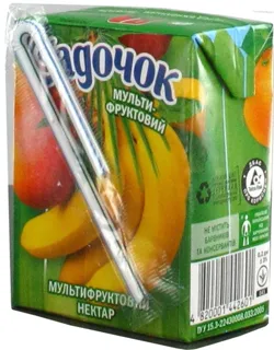 Sadochok Multifruit Nectar Unclarified Sterilized 200ml — photo 2