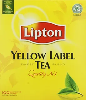 Чай Lipton Yellow Label чорний 2г х 100шт — фото 4