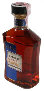 Shabo Ukraine Cognac 5 Stars 0.5L Glass Bottle — photo 10