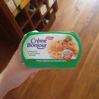 Bonzhur Cream Cheese 200g with Herbs — photo 4