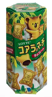 Lotte Koala Chocolate Biscuits, 1.45 oz (Pack of 12) — photo 2