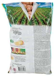 Macho Premium XXL potato chips crab flavored 135g — photo 2